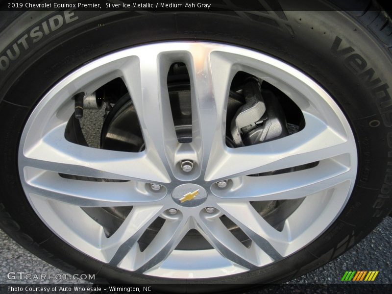 Silver Ice Metallic / Medium Ash Gray 2019 Chevrolet Equinox Premier