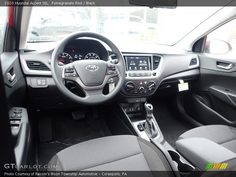 Dashboard of 2020 Accent SEL