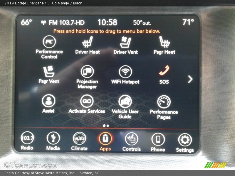 Go Mango / Black 2019 Dodge Charger R/T