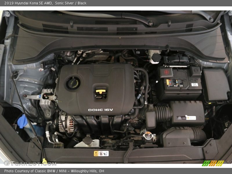  2019 Kona SE AWD Engine - 2.0 Liter DOHC 16-Valve D-CVVT 4 Cylinder