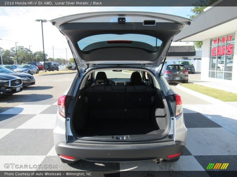 Lunar Silver Metallic / Black 2019 Honda HR-V EX AWD