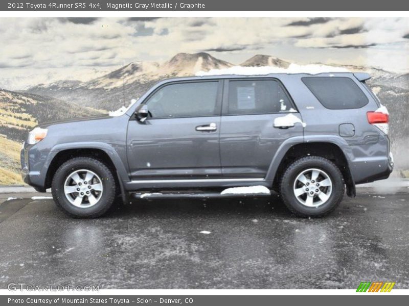 Magnetic Gray Metallic / Graphite 2012 Toyota 4Runner SR5 4x4