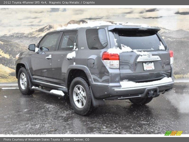 Magnetic Gray Metallic / Graphite 2012 Toyota 4Runner SR5 4x4