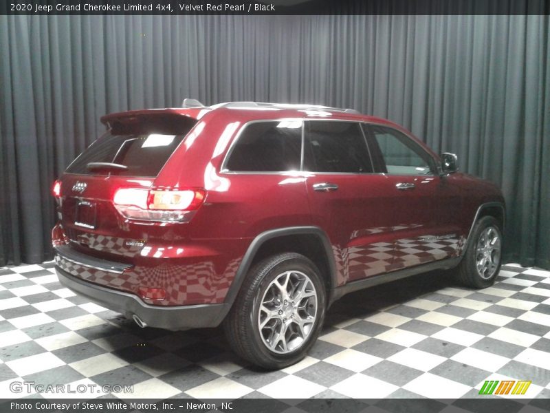 Velvet Red Pearl / Black 2020 Jeep Grand Cherokee Limited 4x4