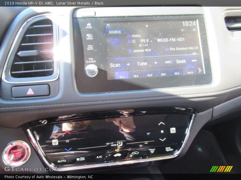 Lunar Silver Metallic / Black 2019 Honda HR-V EX AWD