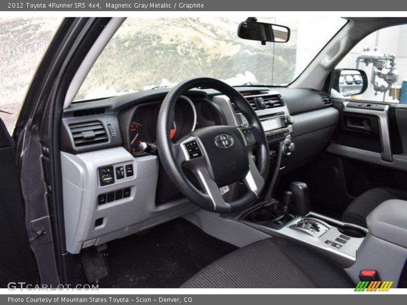 Magnetic Gray Metallic / Graphite 2012 Toyota 4Runner SR5 4x4