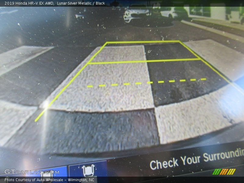 Lunar Silver Metallic / Black 2019 Honda HR-V EX AWD