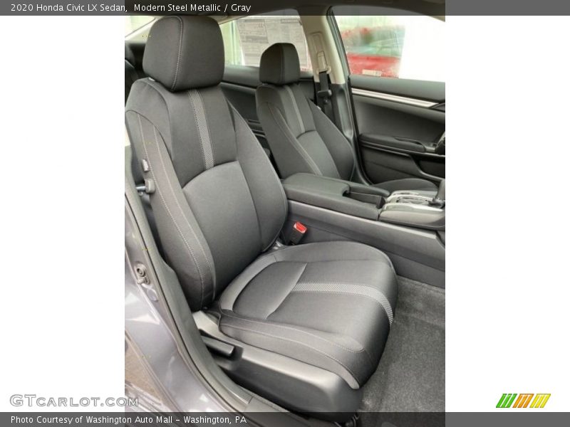 Modern Steel Metallic / Gray 2020 Honda Civic LX Sedan