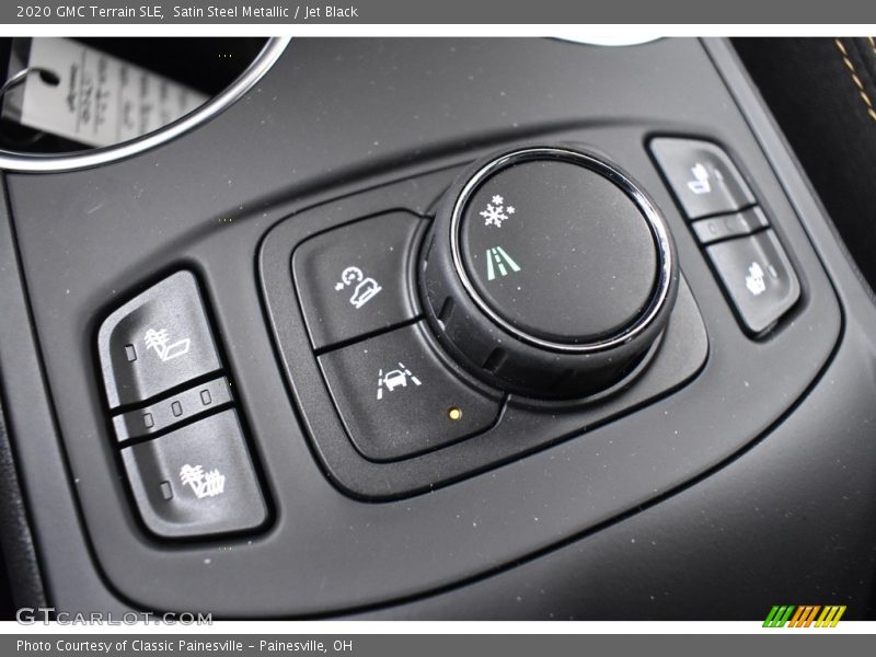 Satin Steel Metallic / Jet Black 2020 GMC Terrain SLE