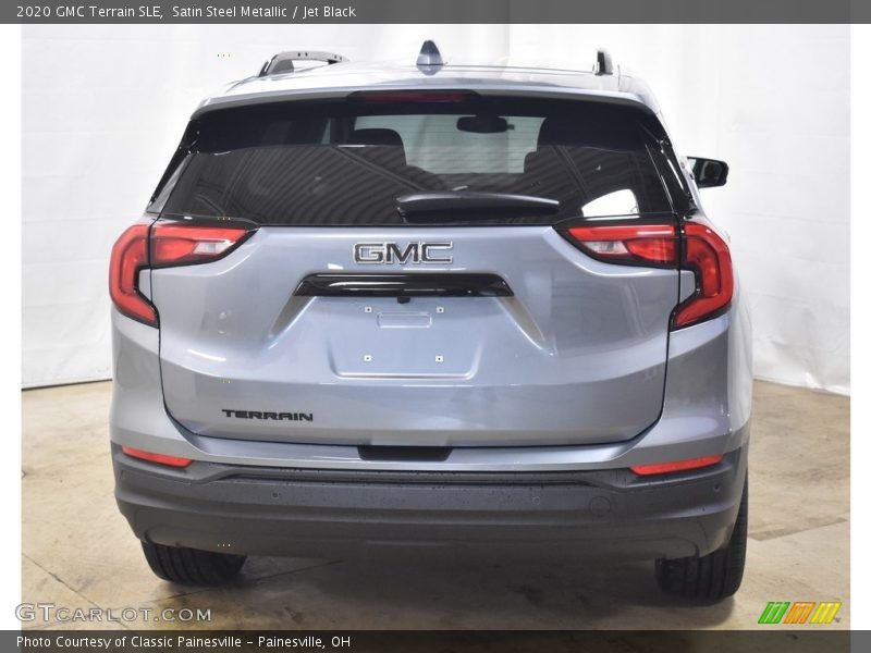 Satin Steel Metallic / Jet Black 2020 GMC Terrain SLE