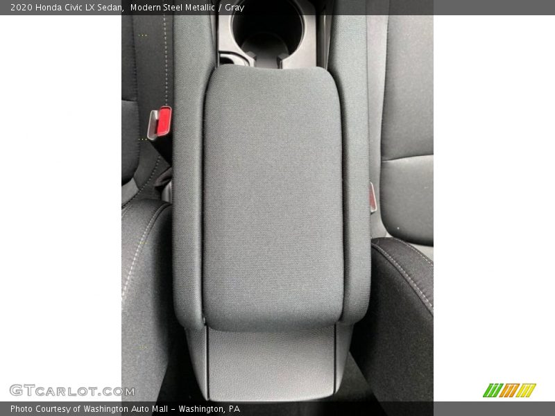 Modern Steel Metallic / Gray 2020 Honda Civic LX Sedan