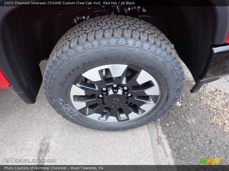 Red Hot / Jet Black 2020 Chevrolet Silverado 2500HD Custom Crew Cab 4x4