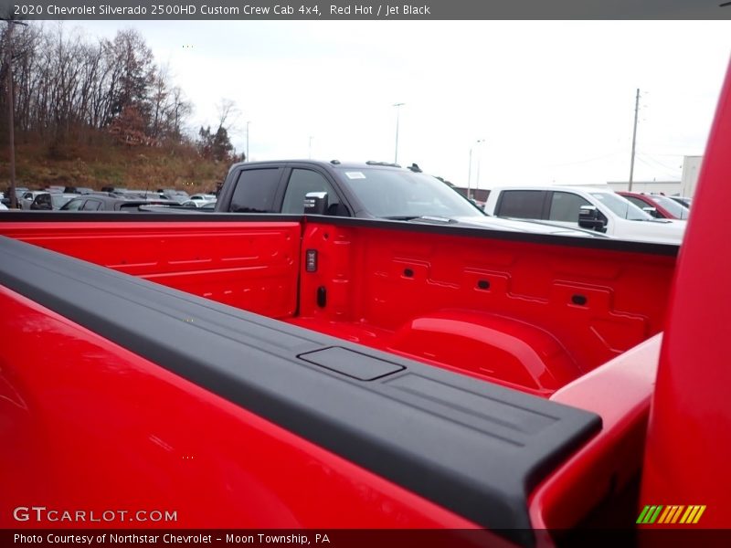 Red Hot / Jet Black 2020 Chevrolet Silverado 2500HD Custom Crew Cab 4x4