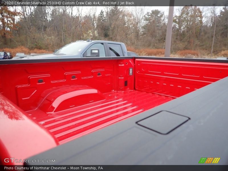 Red Hot / Jet Black 2020 Chevrolet Silverado 2500HD Custom Crew Cab 4x4