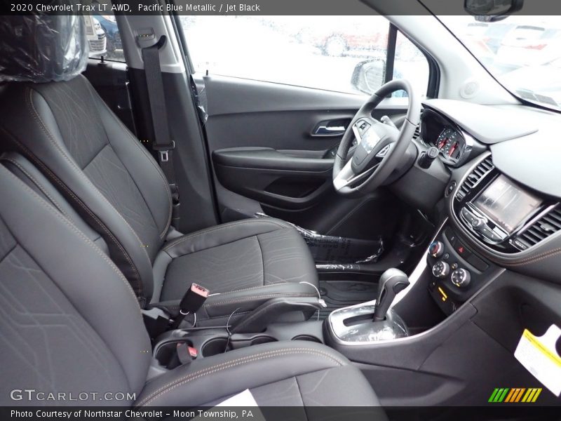 Pacific Blue Metallic / Jet Black 2020 Chevrolet Trax LT AWD