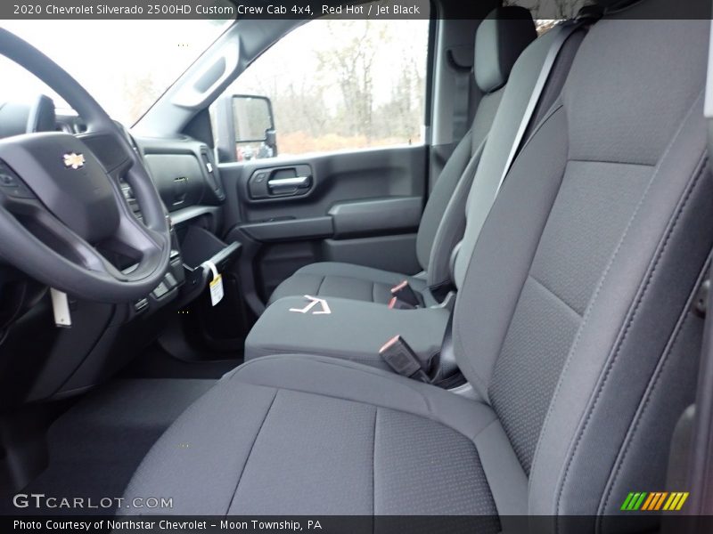 Red Hot / Jet Black 2020 Chevrolet Silverado 2500HD Custom Crew Cab 4x4