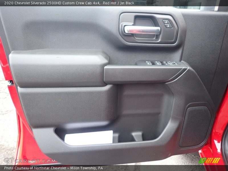 Red Hot / Jet Black 2020 Chevrolet Silverado 2500HD Custom Crew Cab 4x4