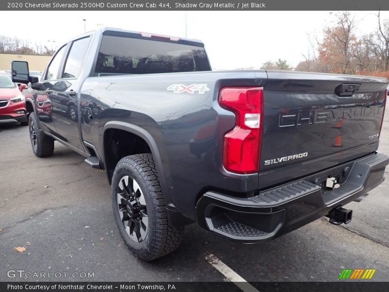 Shadow Gray Metallic / Jet Black 2020 Chevrolet Silverado 2500HD Custom Crew Cab 4x4
