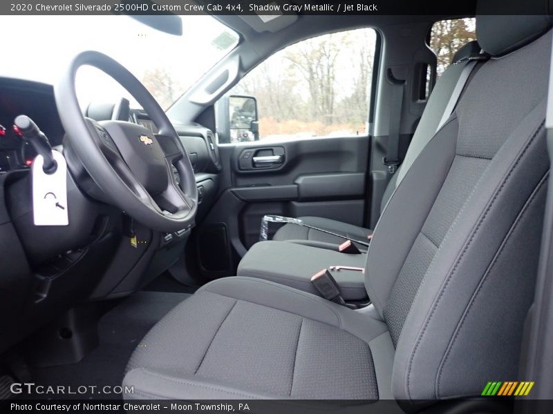 Shadow Gray Metallic / Jet Black 2020 Chevrolet Silverado 2500HD Custom Crew Cab 4x4