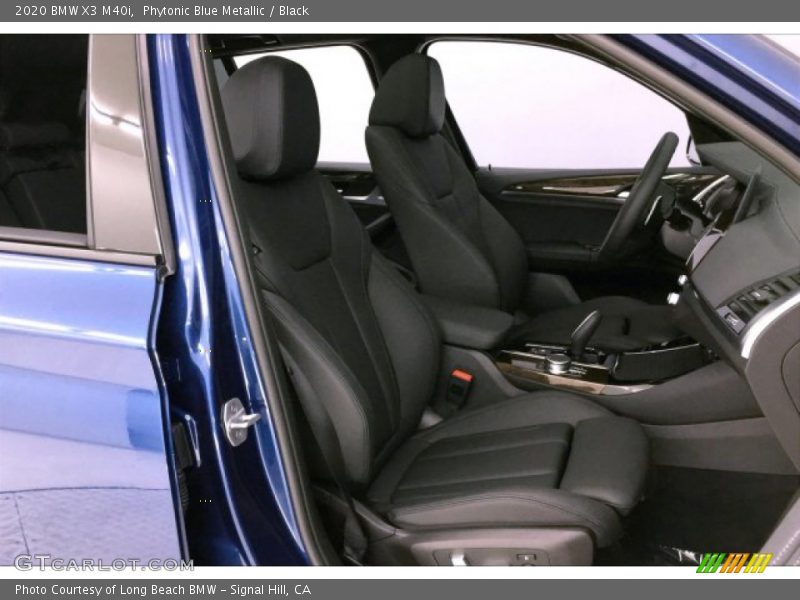 Phytonic Blue Metallic / Black 2020 BMW X3 M40i
