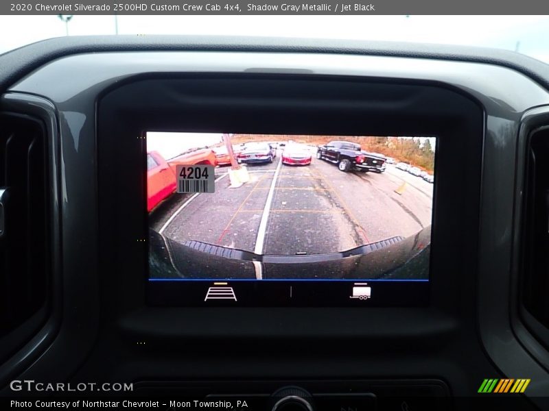 Shadow Gray Metallic / Jet Black 2020 Chevrolet Silverado 2500HD Custom Crew Cab 4x4