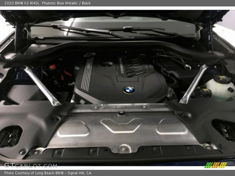 Phytonic Blue Metallic / Black 2020 BMW X3 M40i