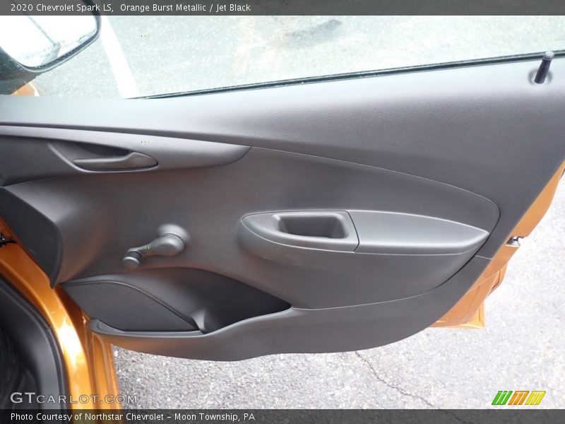 Orange Burst Metallic / Jet Black 2020 Chevrolet Spark LS