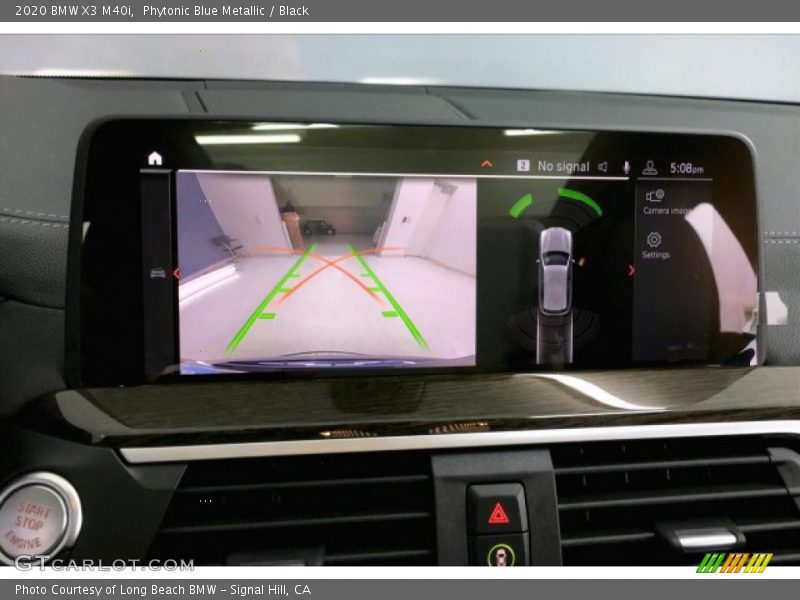 Phytonic Blue Metallic / Black 2020 BMW X3 M40i
