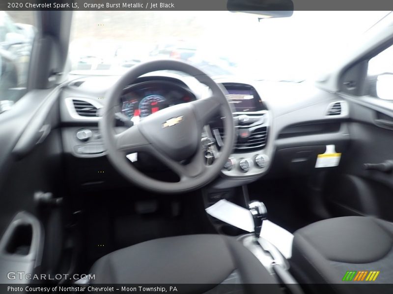 Orange Burst Metallic / Jet Black 2020 Chevrolet Spark LS