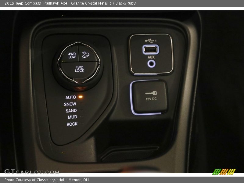 Granite Crystal Metallic / Black/Ruby 2019 Jeep Compass Trailhawk 4x4