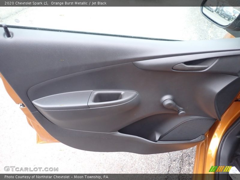 Orange Burst Metallic / Jet Black 2020 Chevrolet Spark LS