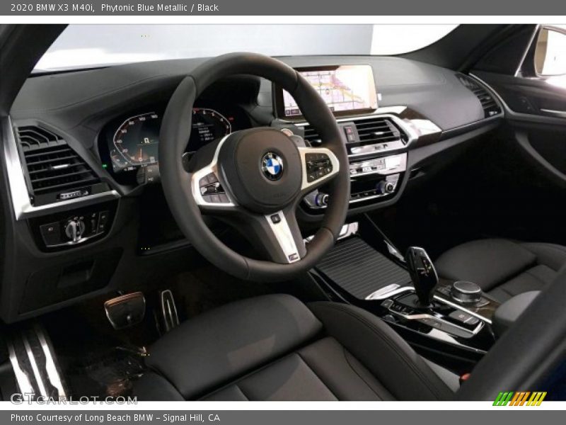 Phytonic Blue Metallic / Black 2020 BMW X3 M40i