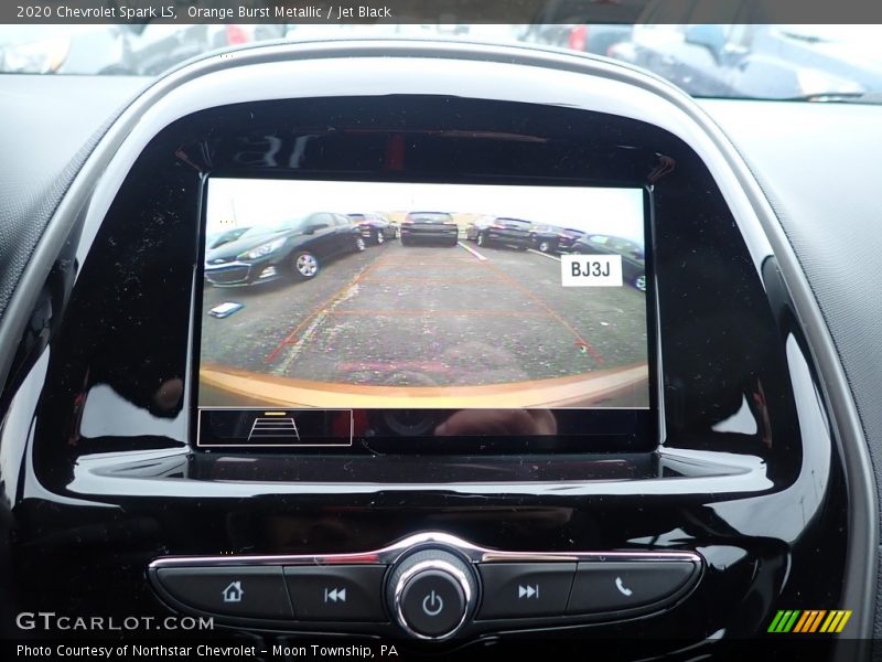 Orange Burst Metallic / Jet Black 2020 Chevrolet Spark LS