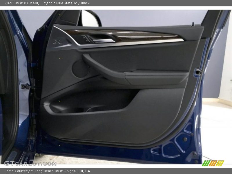 Phytonic Blue Metallic / Black 2020 BMW X3 M40i