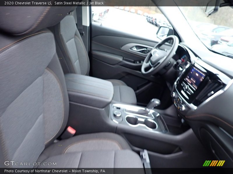Satin Steel Metallic / Jet Black 2020 Chevrolet Traverse LS