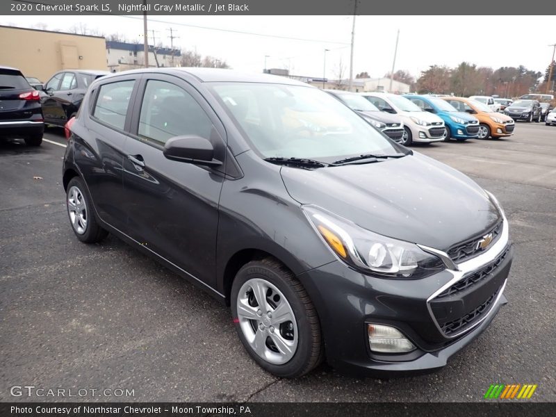 Nightfall Gray Metallic / Jet Black 2020 Chevrolet Spark LS