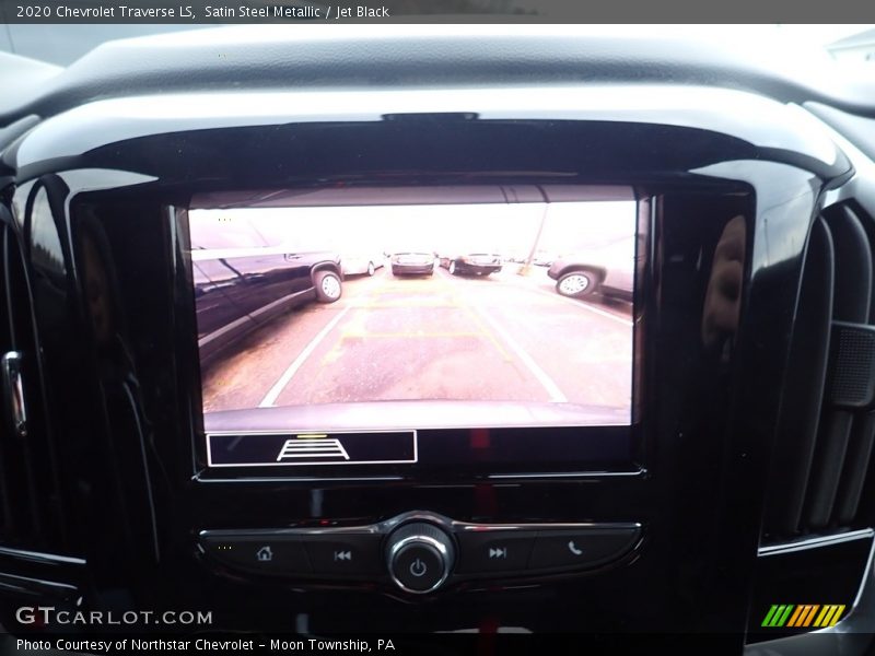 Satin Steel Metallic / Jet Black 2020 Chevrolet Traverse LS