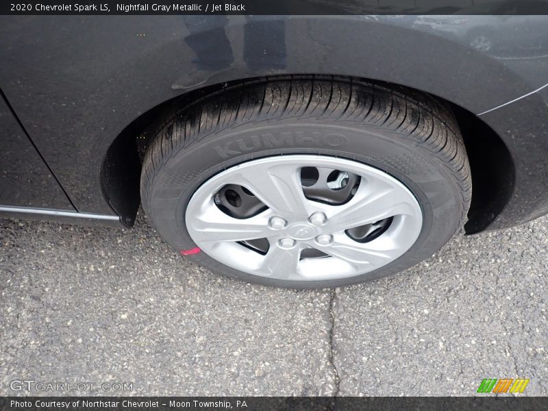 Nightfall Gray Metallic / Jet Black 2020 Chevrolet Spark LS
