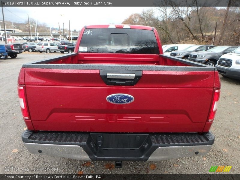 Ruby Red / Earth Gray 2019 Ford F150 XLT SuperCrew 4x4