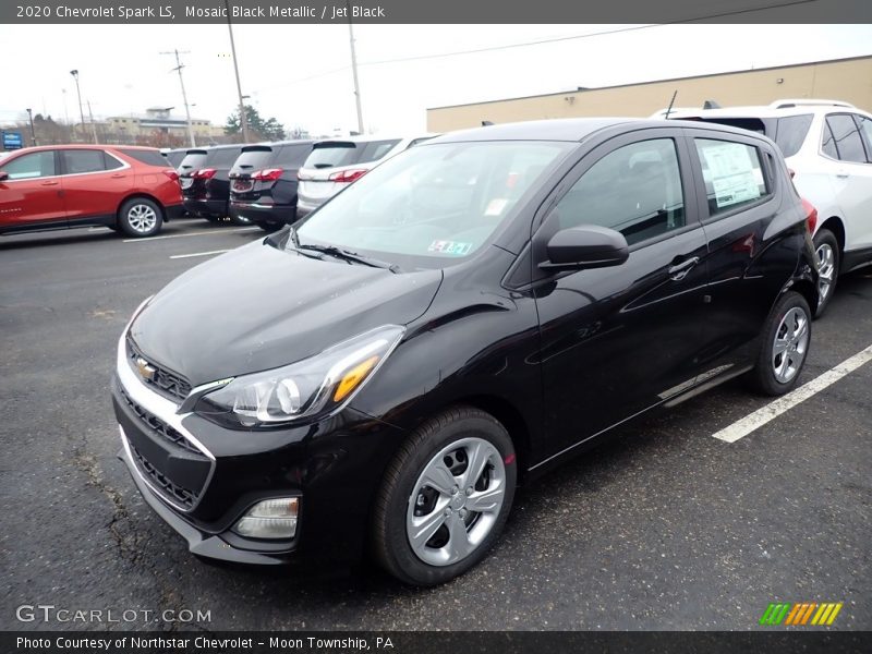 Mosaic Black Metallic / Jet Black 2020 Chevrolet Spark LS