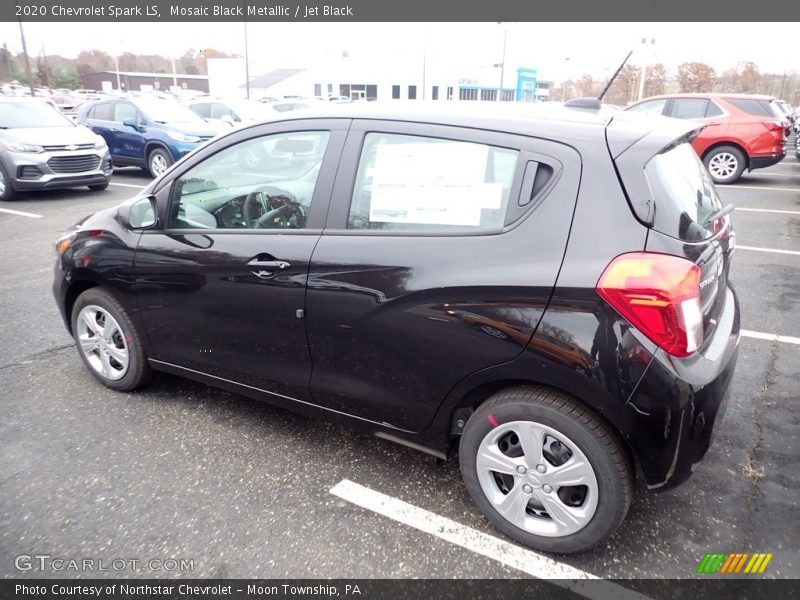 Mosaic Black Metallic / Jet Black 2020 Chevrolet Spark LS