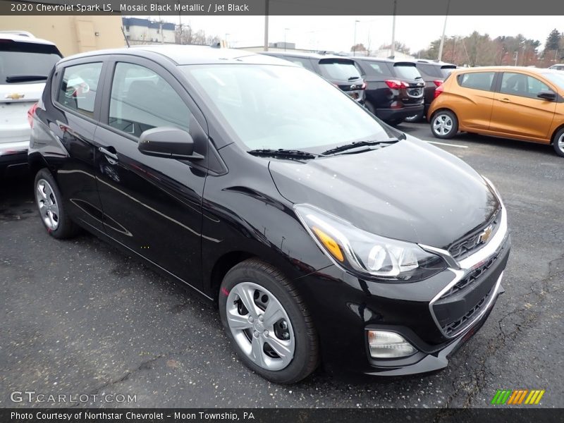 Mosaic Black Metallic / Jet Black 2020 Chevrolet Spark LS