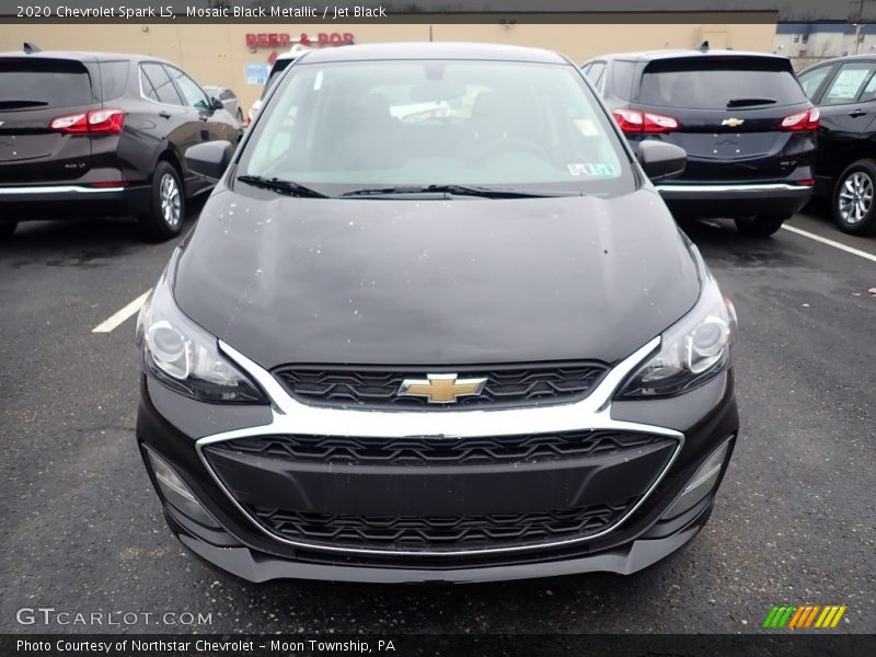 Mosaic Black Metallic / Jet Black 2020 Chevrolet Spark LS