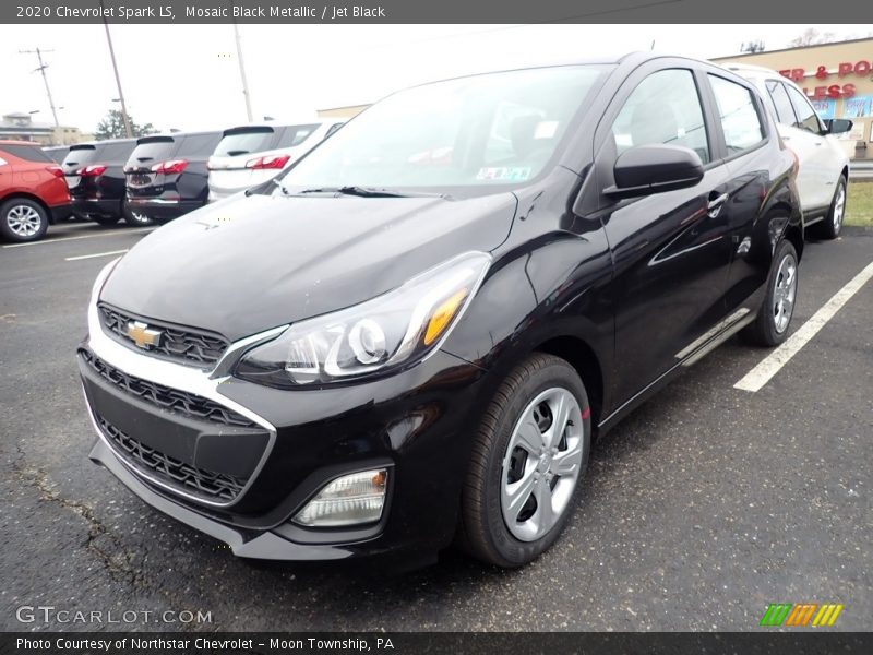Mosaic Black Metallic / Jet Black 2020 Chevrolet Spark LS