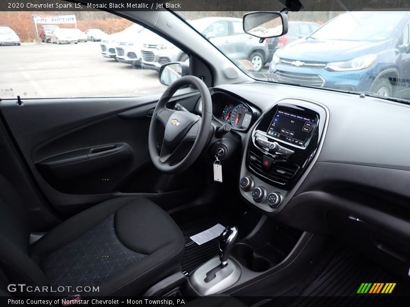 Mosaic Black Metallic / Jet Black 2020 Chevrolet Spark LS