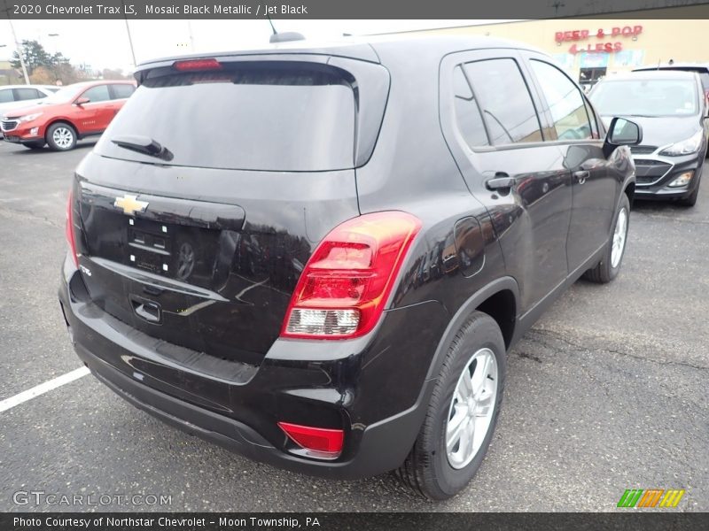 Mosaic Black Metallic / Jet Black 2020 Chevrolet Trax LS
