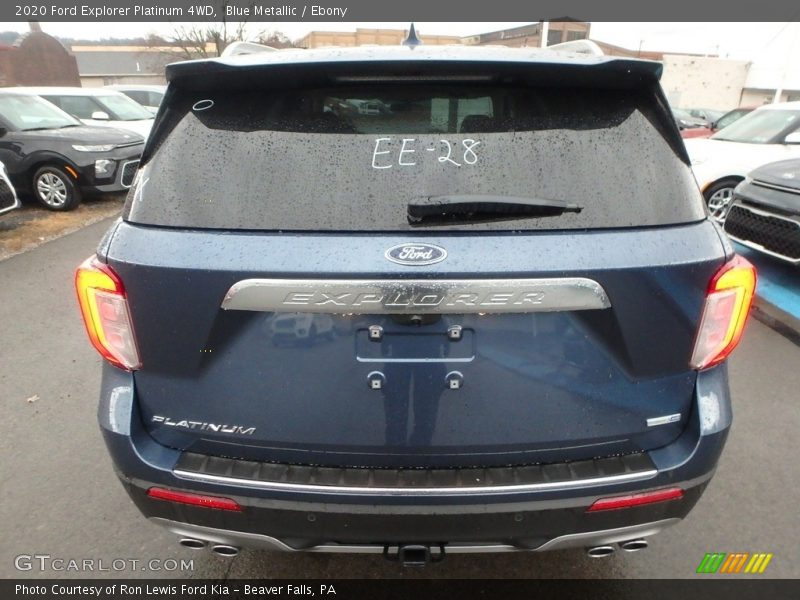  2020 Explorer Platinum 4WD Blue Metallic