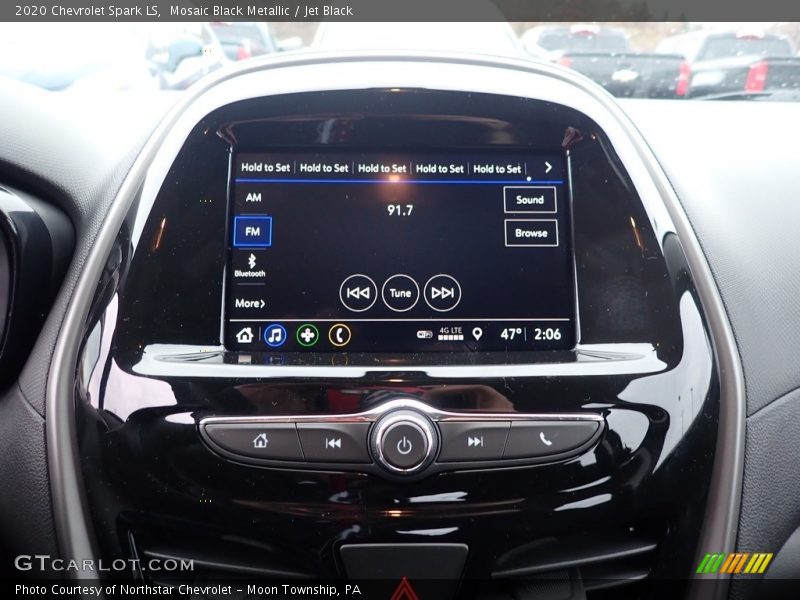 Mosaic Black Metallic / Jet Black 2020 Chevrolet Spark LS