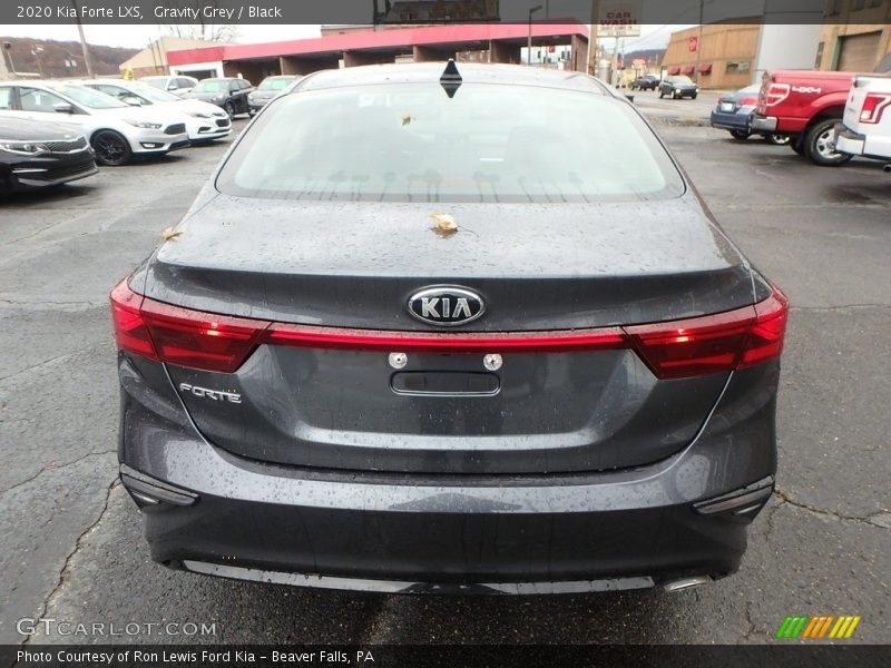 Gravity Grey / Black 2020 Kia Forte LXS