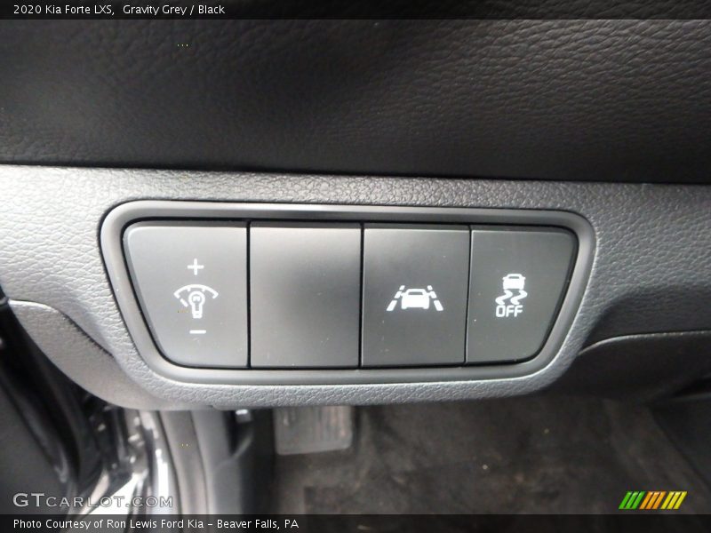 Gravity Grey / Black 2020 Kia Forte LXS